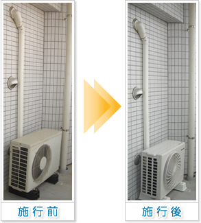 施行前後の比較、室外機